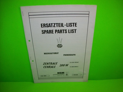 Nsm cenrale 200 jukebox - nsm, w