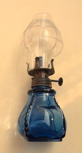Lampioncino bicolore vetro - in,