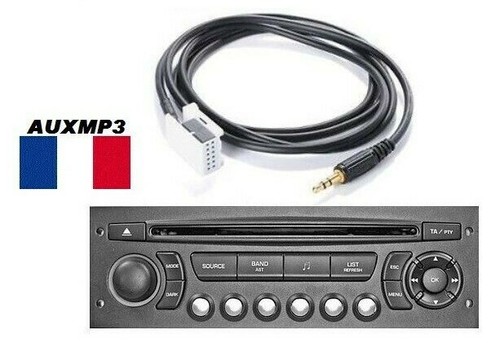 Câble aux mp3 auxiliaire jack - aux,