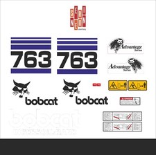 Kit adesivi stickers BOBCAT 763 