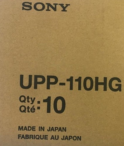 Sony upp110hg carta - sony,