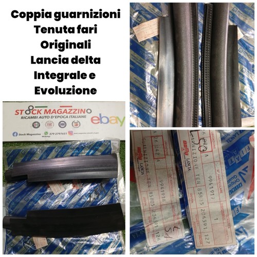 Coppia guarnizioni tenuta fari - coppia,