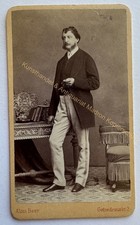 orig. Foto CDV fotografia uomo