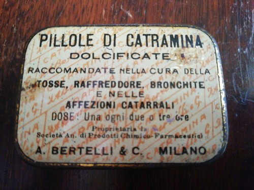Scatola latta epoca - di,