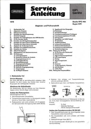 Manuale servizio per - di,