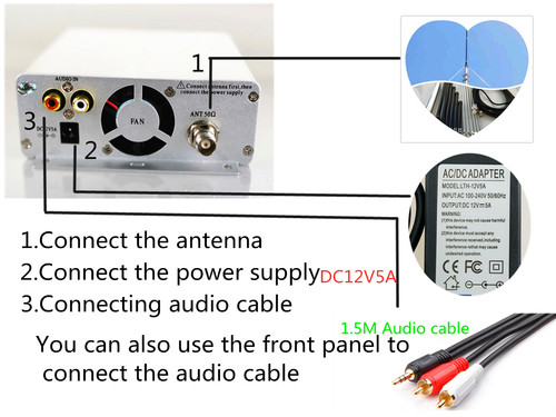 Trasmettitore radio stereo - trasmettitore,