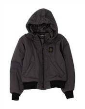 REFRIGIWEAR Giacca imbottita con cappuccio ragazzo Cruz 9-10 anni grigio poliammide BS07