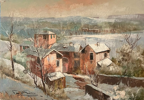 Gianni dipinto olio - f., tela