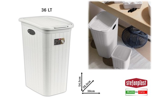 Portabiancheria elegance 36l - portabiancheria,