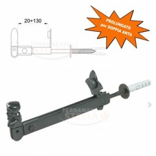 FERMAPERSIANA REGOLABILE BLOCCA FERMA PERSIANE IMPOSTA  OMINO PROLUNGATO DOPPIA