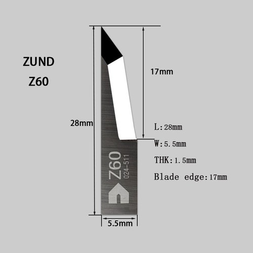 10pcs z60 zund coltello - 10pcs,