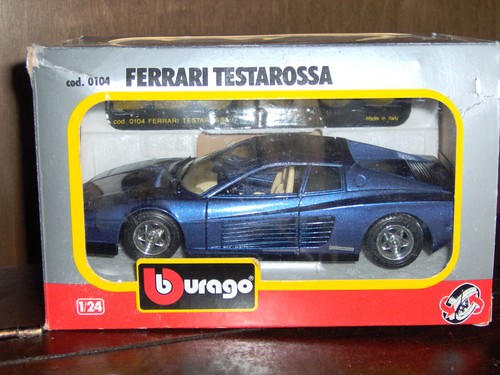 Ferrari testarossa bburago - ferrari,