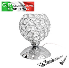 LUMETTO MODERNO CROMATO 1 LUCE
