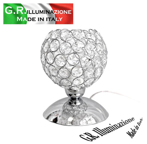 Lumetto moderno cromato - moderno,