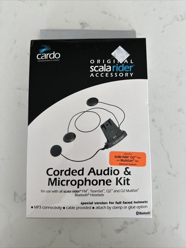 Cardo audio microphone kit - microphone,