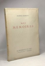 Mes mémoires maurice - mes,