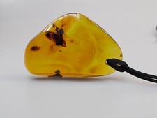 Ciondolo in ambra grezza