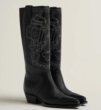 Stivali cowboy Hermés Folk 35