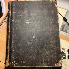 1883 Libro antico Roma in