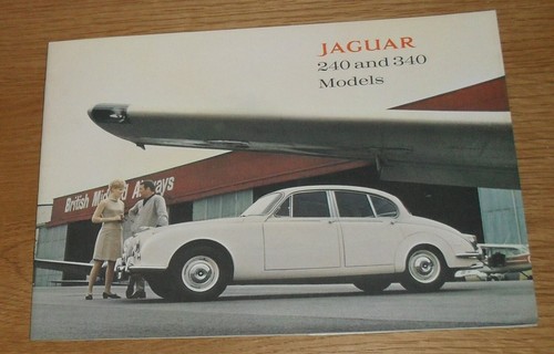Brochure jaguar mk2 240 340 - mk2, e