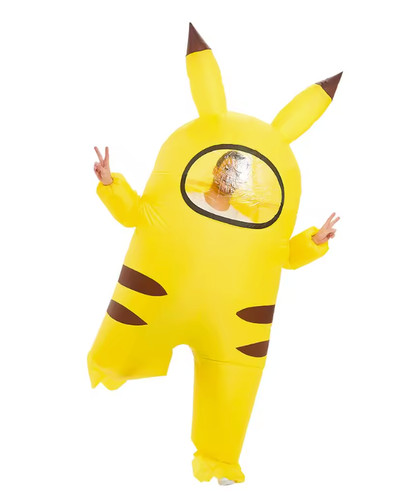 Costume pikachu gonfiabile - costume,
