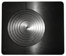 Piastra in ghisa levigata completa di cerchi serie Zoppas 3 ½ - 475 x 405 mm.