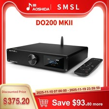 SMSL DO200 MKII Audio DAC ES9068AS*2 XMOS XU316 Bluetooth 5.1 MQA decoder completo