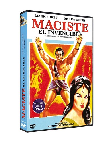 Maciste invencible 1961 dvd - el,