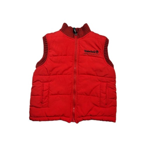 Gilet trapuntato rosso