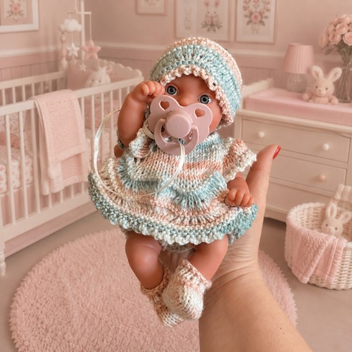 Knitted soft pastel - soft,