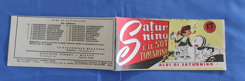 Fumetto striscia saturnino - a,