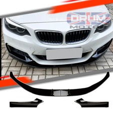 PER BMW F22 F23 2 SERIE SPLITTER ANTERIORE M PERFORMANCE VALANCE SPOILER LABBRO SPORT