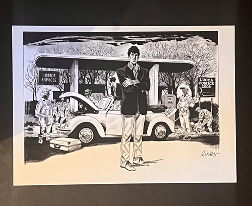 Stampa dylan dog roberto - dylan,