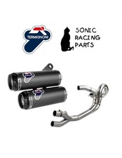 MR 041CR D140 SCARICO COMPLETO INOX CARBONIO TERMIGNONI DUCATI MONSTER 1200 - 20