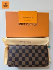 Portafoglio Louis Vuitton Sarah Damier Ebene 100% Autentico