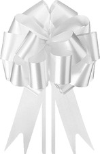 60 Coccarde Bianche Matrimonio