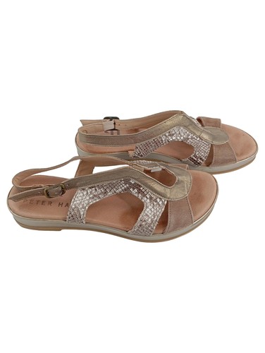 Peter hahn sandali donna oro - sandali,