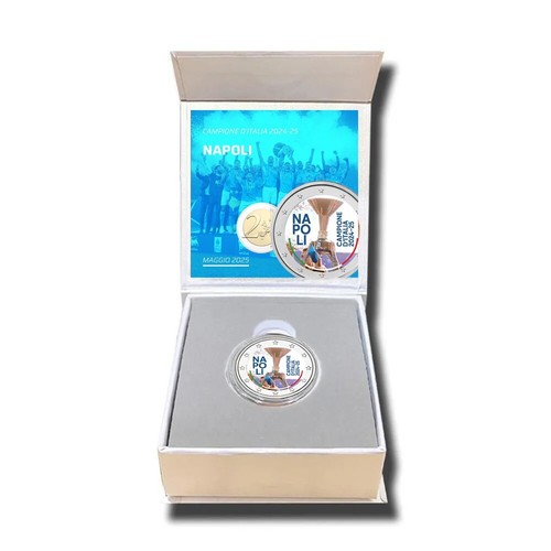 Euro napoli campione - 2€,