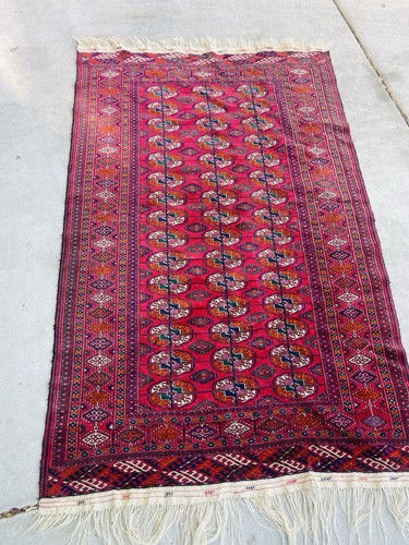 Tappeto tappeto rosso vintage