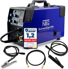 Saldatrice gas di protezione filo di riempimento MIG MAG inverter elettrodi MIG-200 MMA IGBT