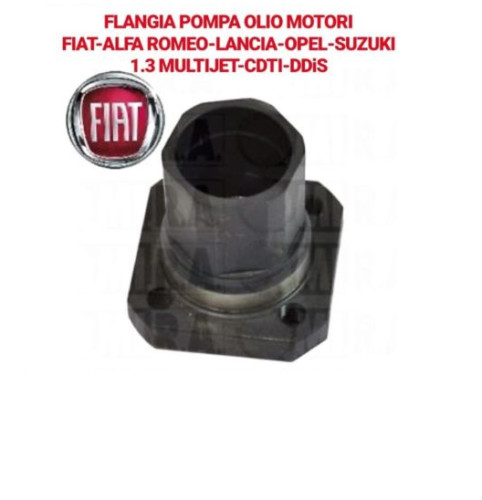 Flangia mozzo pompa - mozzo,
