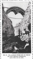 Brücke über Schlucht des