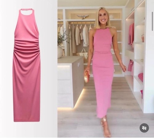 Zara abito midi nuovo - zara,