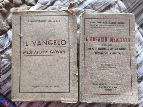 Lotto due libri - , religiosi