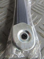 CINGHIETTA SELLA IN ECOPELLE RIGIDA VESPA 200 RALLY (COLORE GRIGIO /BLU SCURO)