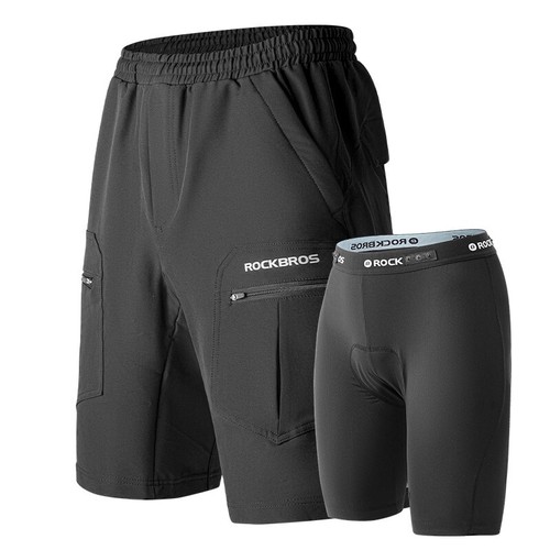 Rockbros 2in1 pantaloncini mtb - rockbros,
