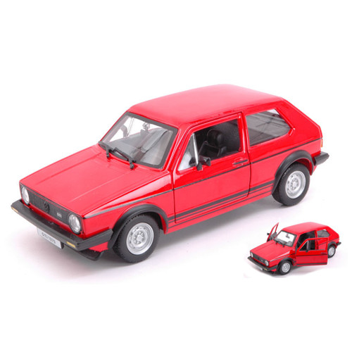 Golf mk1 gti - red, 1:24