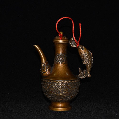 Antica collezione teiere rame - antica,