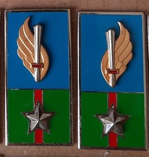 Mostrine  28°  Fanteria Pavia Div. Folgore - Esercito Italiano - non marcate