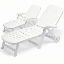 Set di 2 Lettino prendisole